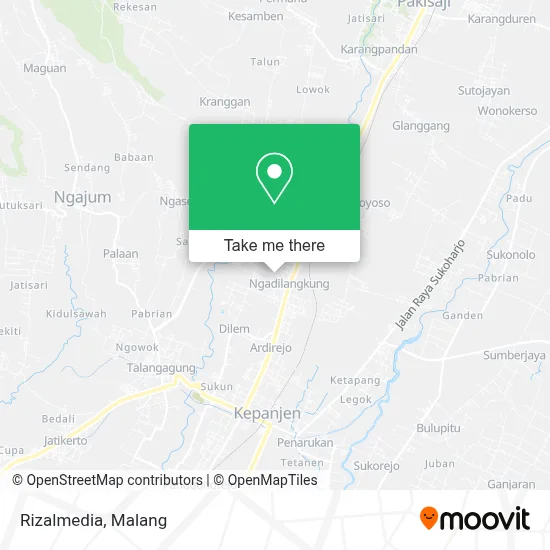 Rizalmedia map