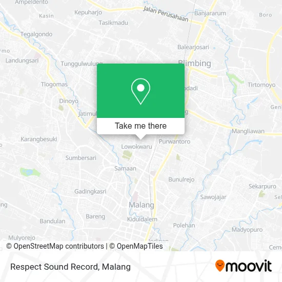 Respect Sound Record map