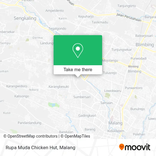 Rupa Muda Chicken Hut map