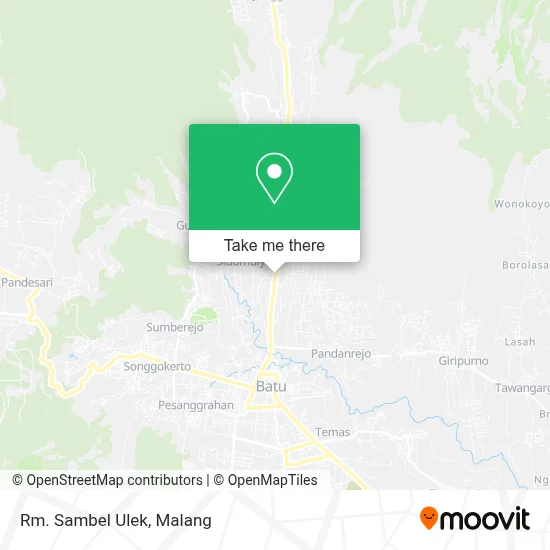 Rm. Sambel Ulek map