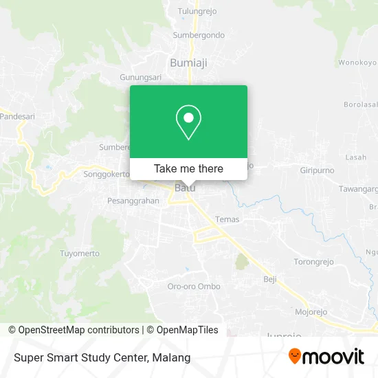 Super Smart Study Center map
