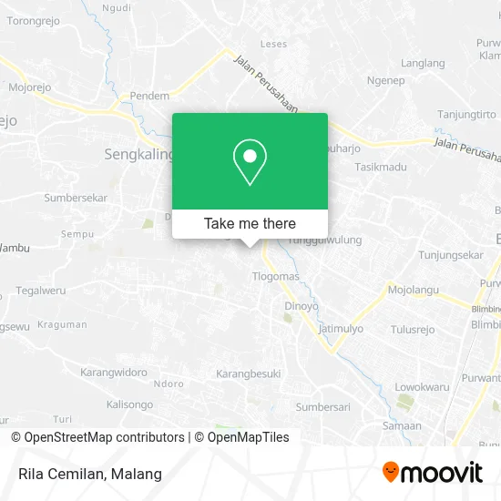 Rila Cemilan map