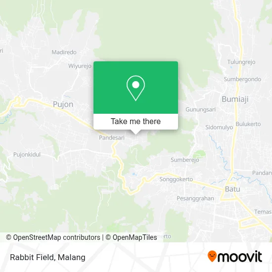 Rabbit Field map