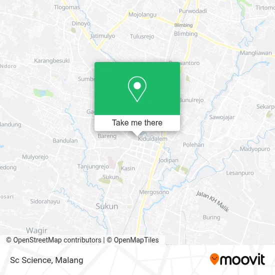 Sc Science map