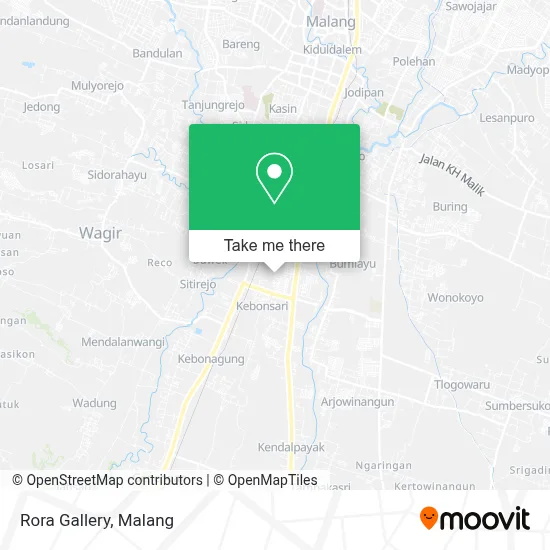 Rora Gallery map