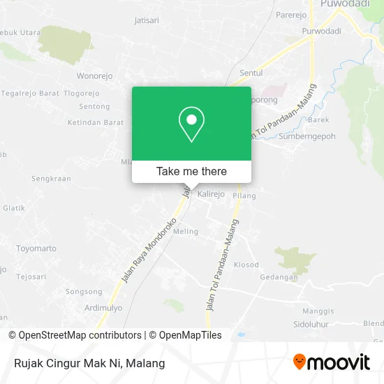 Rujak Cingur Mak Ni map