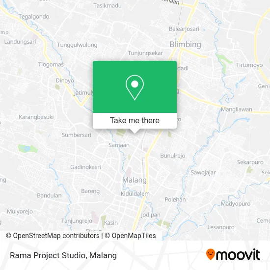 Rama Project Studio map