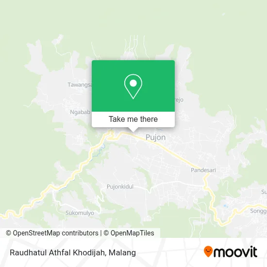 Raudhatul Athfal Khodijah map