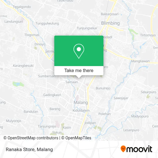 Ranaka Store map