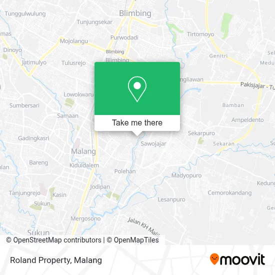 Roland Property map