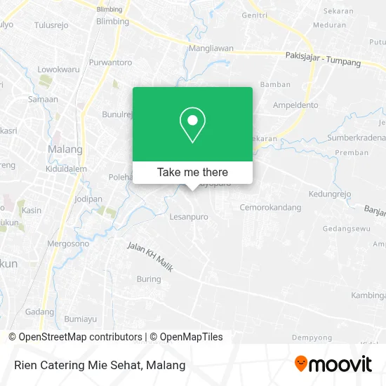Rien Catering Mie Sehat map