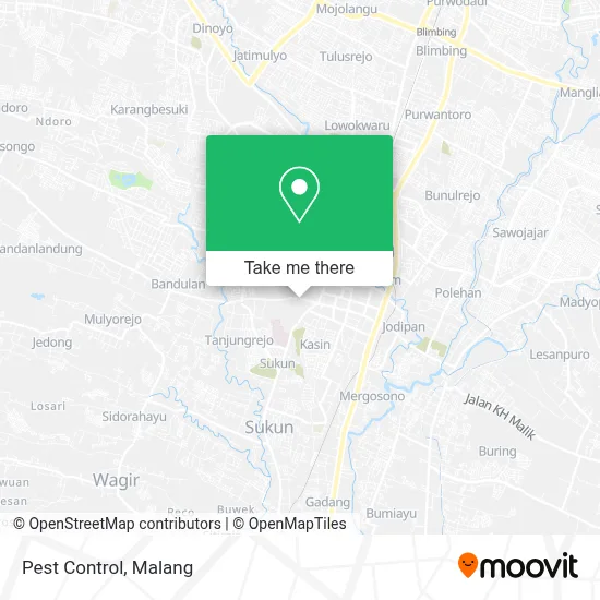 Pest Control map