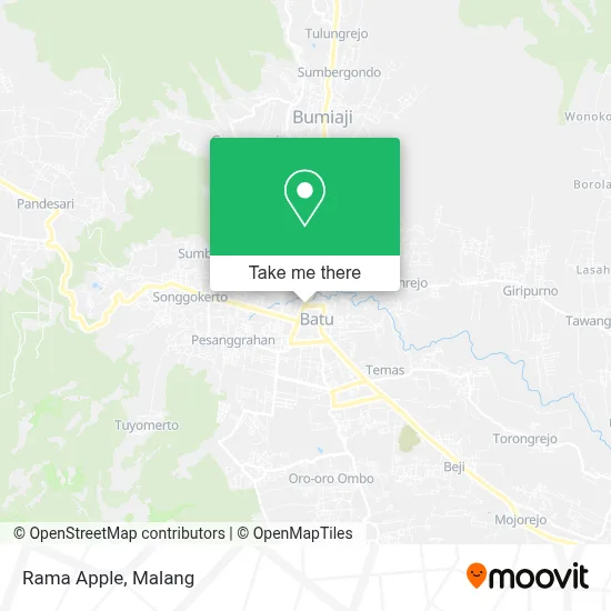 Rama Apple map