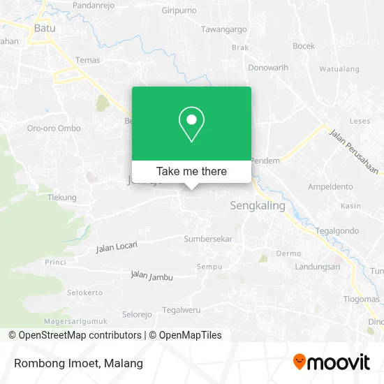 Rombong Imoet map