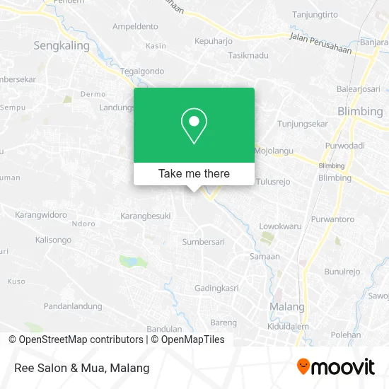 Ree Salon & Mua map