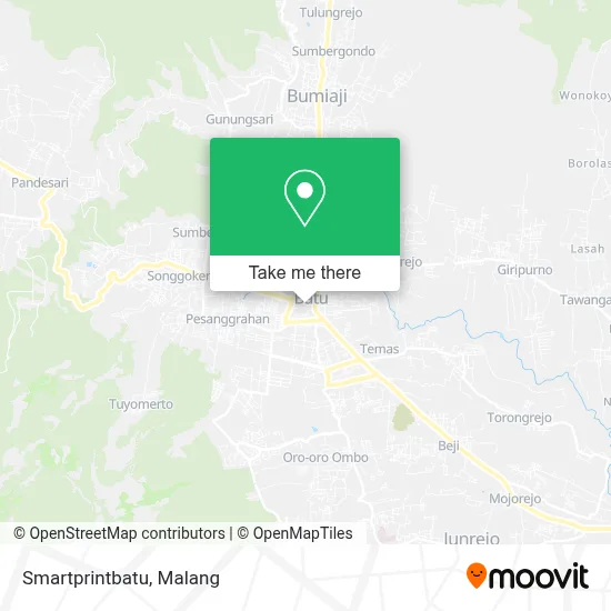 Smartprintbatu map