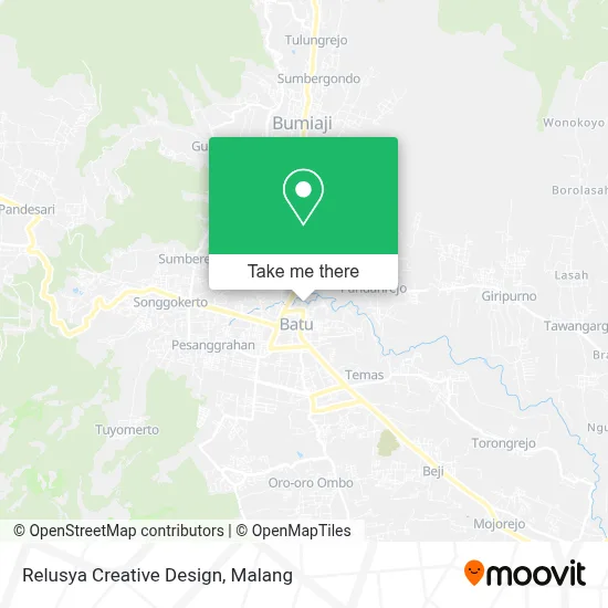 Relusya Creative Design map