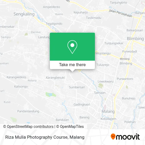 Riza Mulia Photography Course map