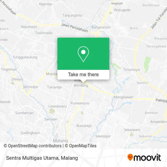 Sentra Multigas Utama map