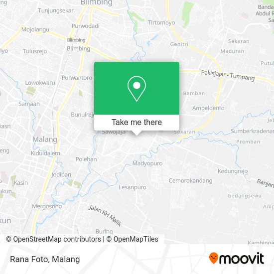 Rana Foto map