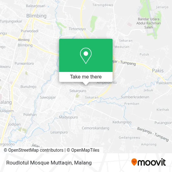 Roudlotul Mosque Muttaqin map