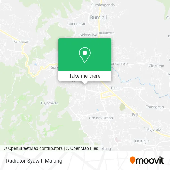 Radiator Syawit map
