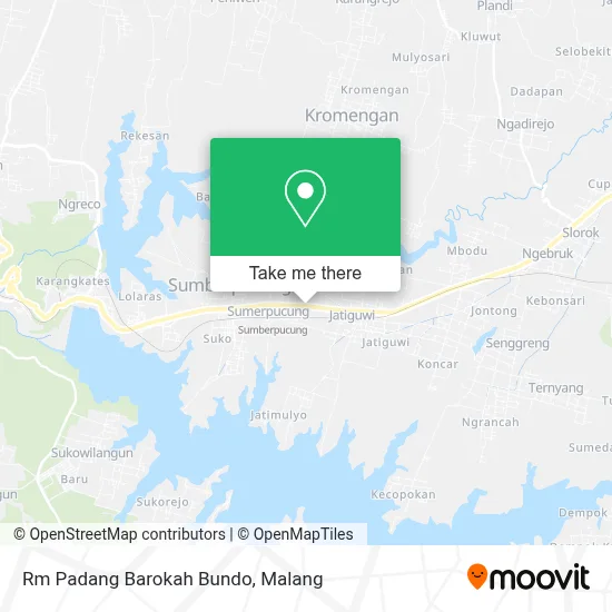 Rm Padang Barokah Bundo map
