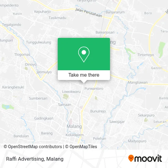Raffi Advertising map