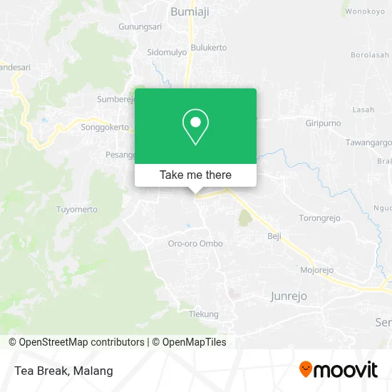 Tea Break map