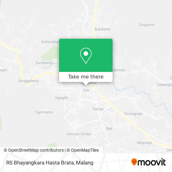 RS Bhayangkara Hasta Brata map
