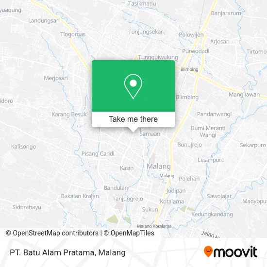 PT. Batu Alam Pratama map