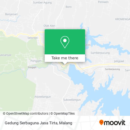 Gedung Serbaguna Jasa Tirta map