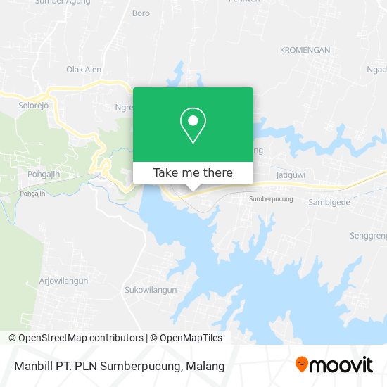 Manbill PT. PLN Sumberpucung map