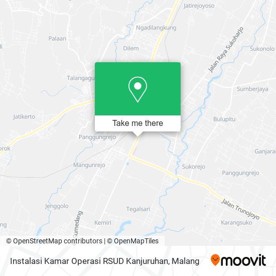 Instalasi Kamar Operasi RSUD Kanjuruhan map