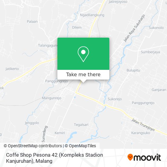 Coffe Shop Pesona 42 (Kompleks Stadion Kanjuruhan) map