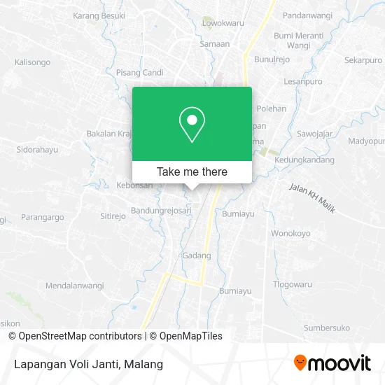 Lapangan Voli Janti map