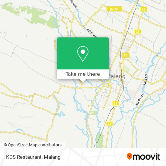 KDS Restaurant map