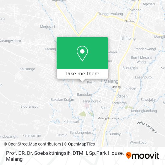 Prof. DR. Dr. Soebaktiningsih, DTMH, Sp.Park House map