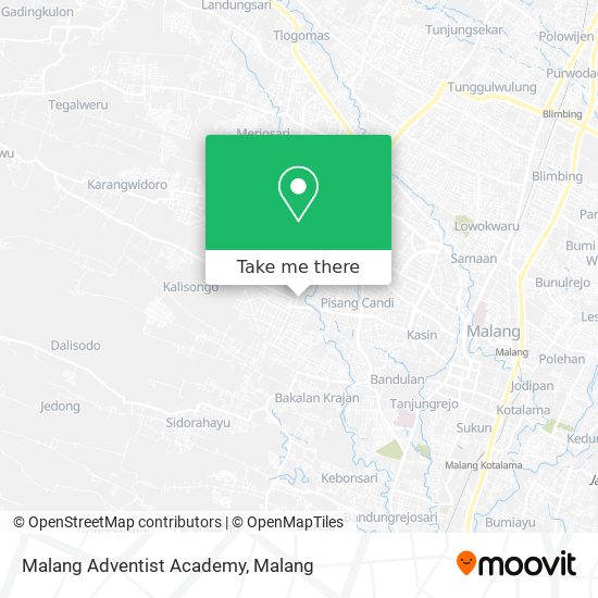 Malang Adventist Academy map