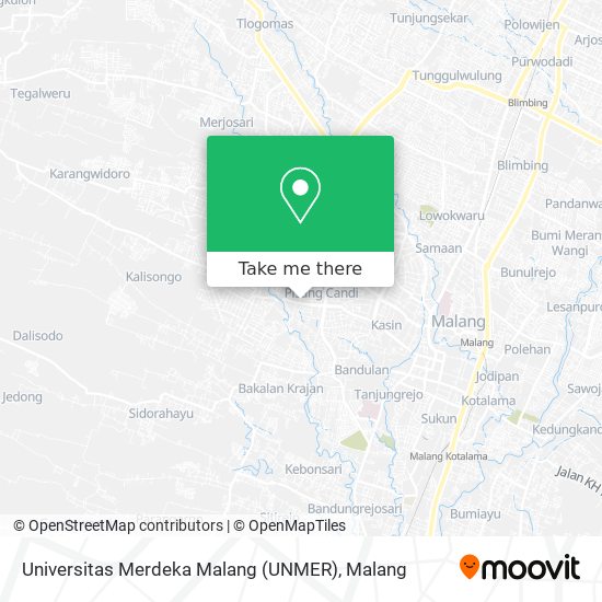 Universitas Merdeka Malang (UNMER) map