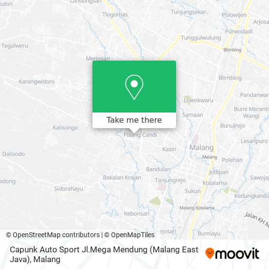 Capunk Auto Sport Jl.Mega Mendung (Malang East Java) map
