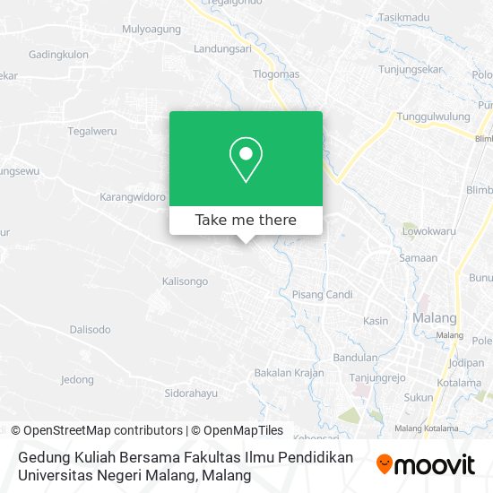 Gedung Kuliah Bersama Fakultas Ilmu Pendidikan Universitas Negeri Malang map