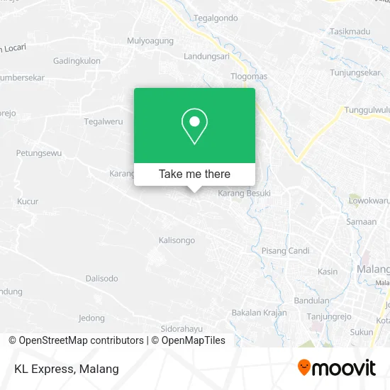 KL Express map