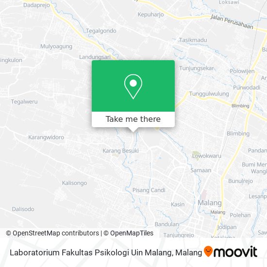 Laboratorium Fakultas Psikologi Uin Malang map