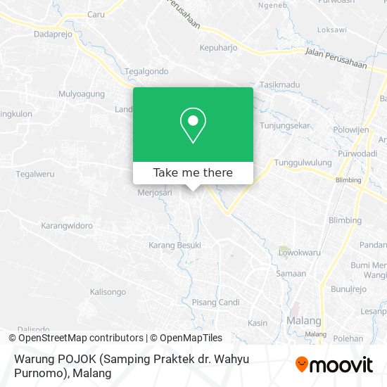 Warung POJOK (Samping Praktek dr. Wahyu Purnomo) map