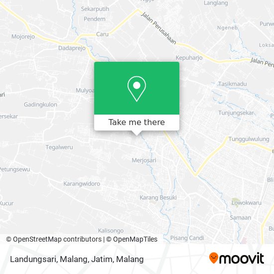 Landungsari, Malang, Jatim map