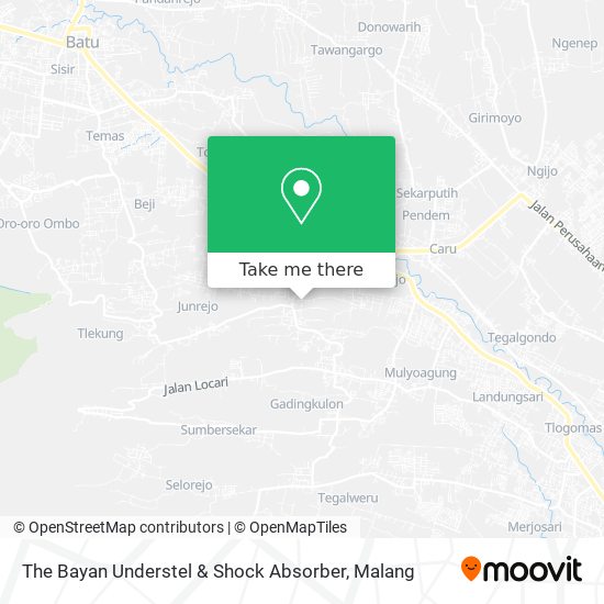 The Bayan Understel & Shock Absorber map