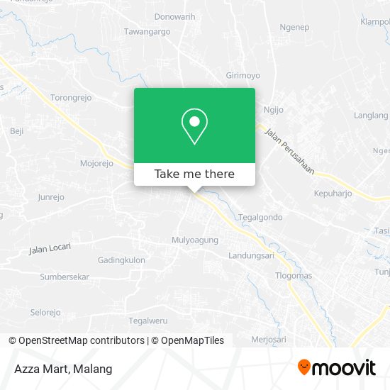 Azza Mart map