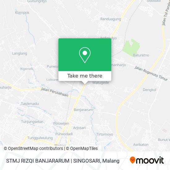 STMJ RIZQI BANJARARUM | SINGOSARI map
