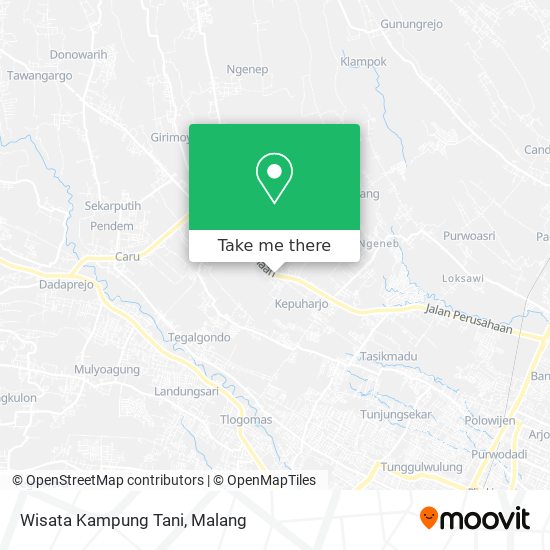 Wisata Kampung Tani map